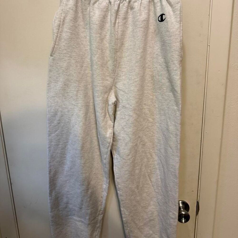 Champion Women's Grey and White Joggers-tracksuits